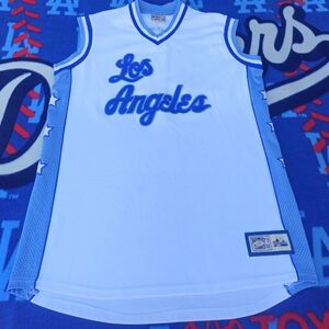 Majestic HardWood Classics Los Angeles Lakers Jersey Men's